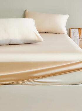 单件床笠60支兰精天丝凉感莱赛尔单被套1.8m床单2m床枕套冰丝5