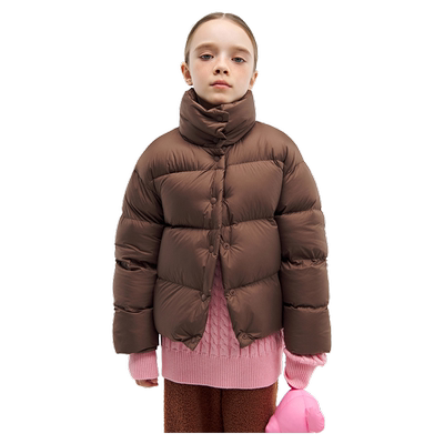 PinkTeddy无压零感面包羽绒服