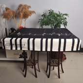 扬琴罩加厚棉麻星海扬琴防尘罩40D2杨琴防尘罩乐海扬琴通用盖布蒙