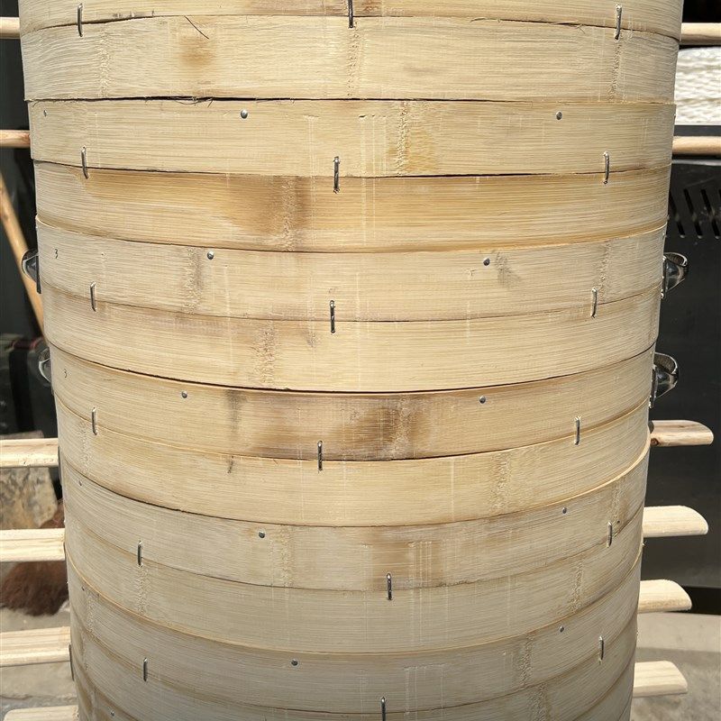 碳化竹蒸笼包子馒头蒸笼商用大蒸笼手Y工竹制蒸笼,餐饮具,餐具笼/架,淘宝优惠券,粉丝福利购,淘宝优惠卷