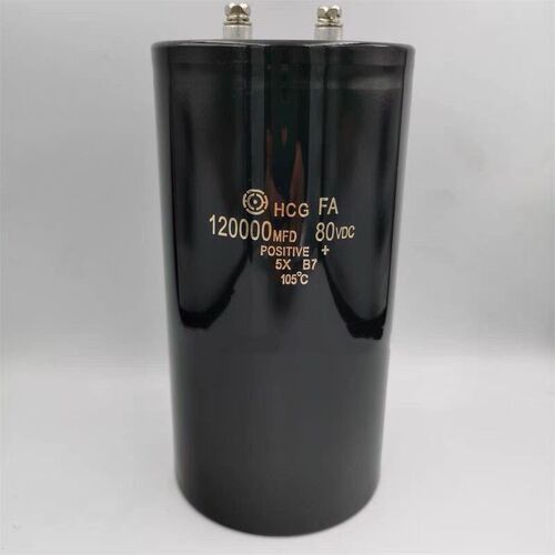 原装80v120000uf/MFD直流大功率电解电容 电M焊机功放机75*145体