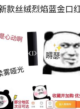 dior迪奥蓝金丝绒口红柔雾唇膏细管试色小样100 200 226 720 772