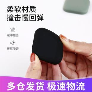 免打孔门吸门后硅胶门碰门挡器防撞垫卫生间把手门阻家用固定软胶