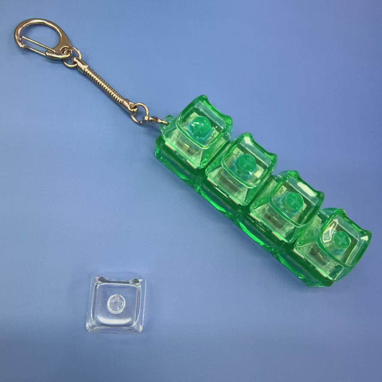 四键减压指尖捏捏试轴器机械键盘