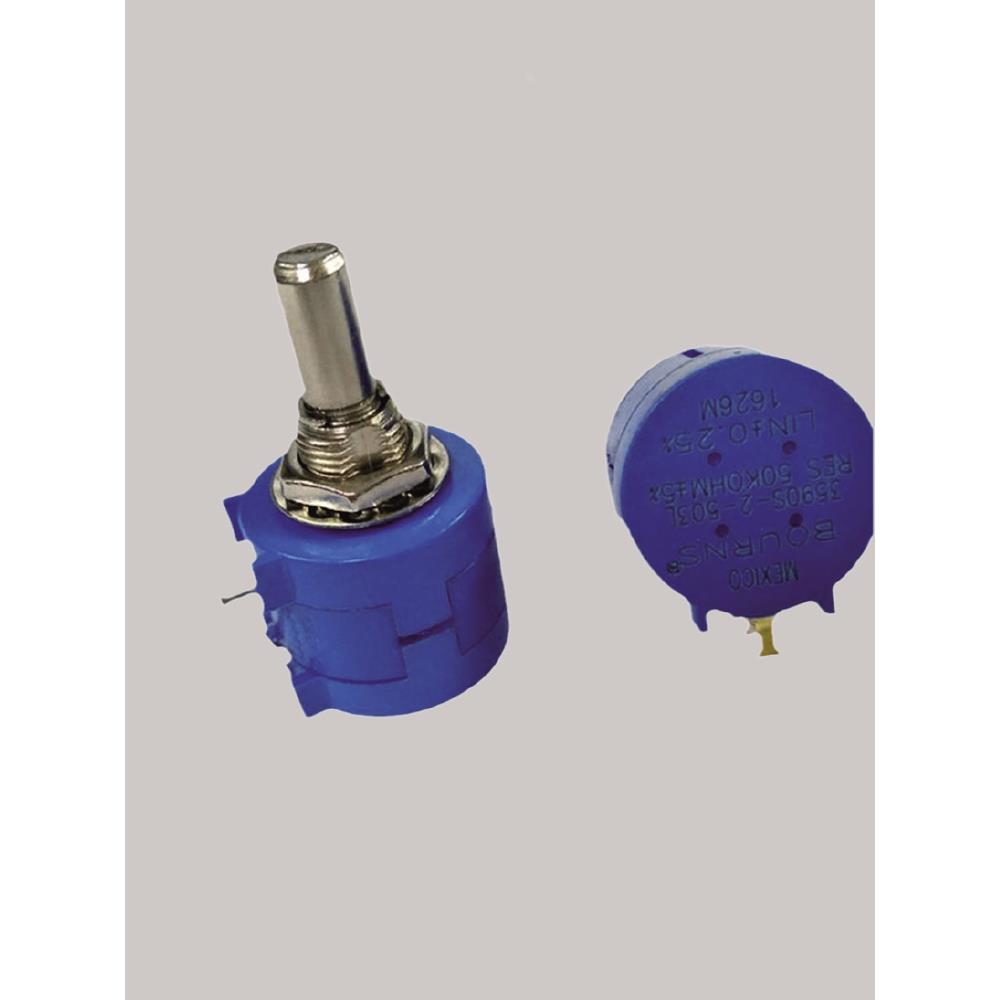 3590S电位器2W精密多圈线绕合成碳膜电位器可调电阻1 500K 10 20k
