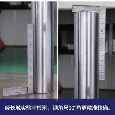 长城精工不锈钢角尺高精度工业级加厚L型尺大号木工用90度直角尺