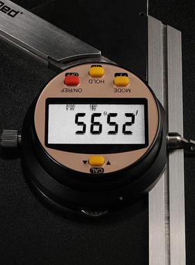 gemred高精电子数显角度尺360度电子万能角度尺测量尺数显量角器