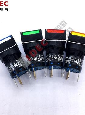 原装正品IDEC和泉自锁按钮开关16孔径AL6Q-A14GC YC WC R AL6-A24