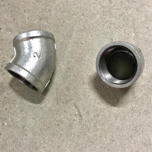 2寸45度内丝弯头 两寸铸钢内丝弯头 DN50 需其它规格可咨询旺旺