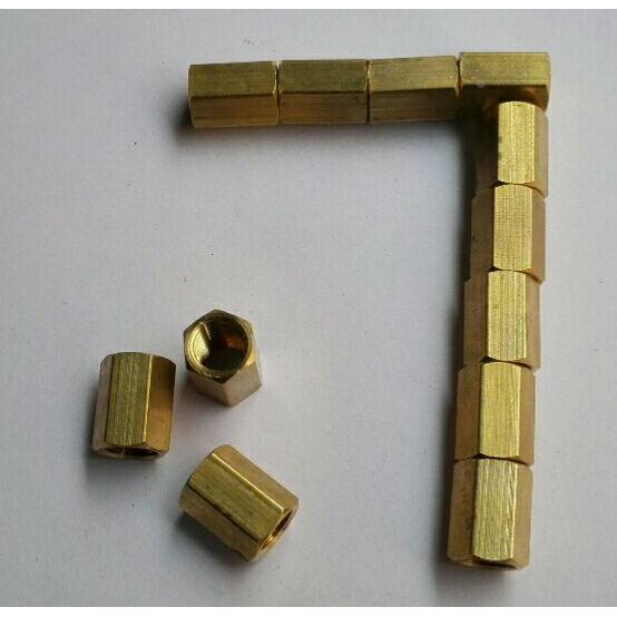 四分内螺纹压力表接头 4分内丝铜接头 dn15铜接头 内径19mm G1/2