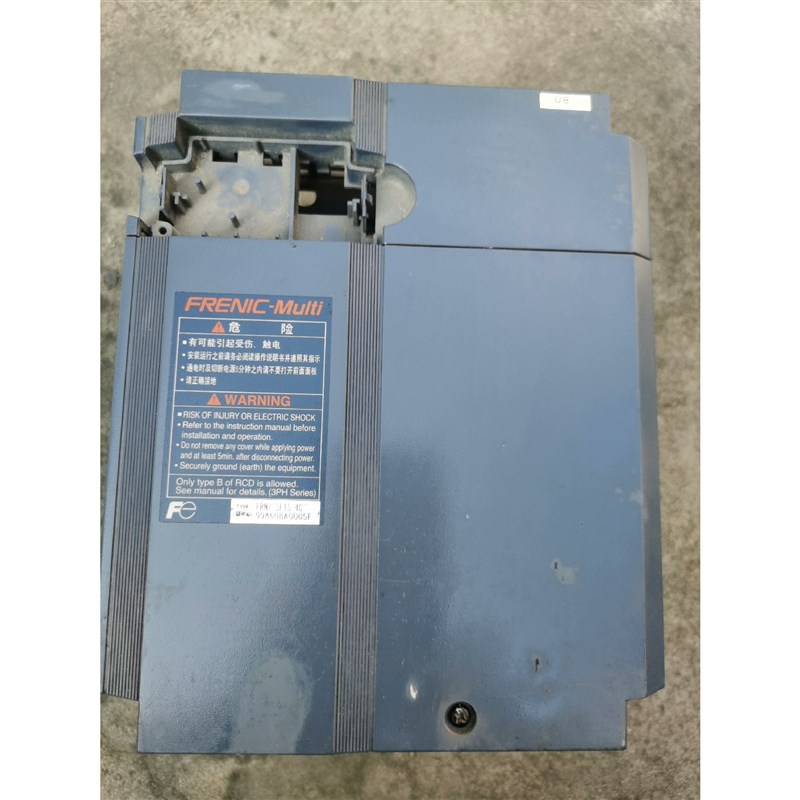 富士FRN7.5E1S-4C变频器外壳,塑料外壳一套拆机,需