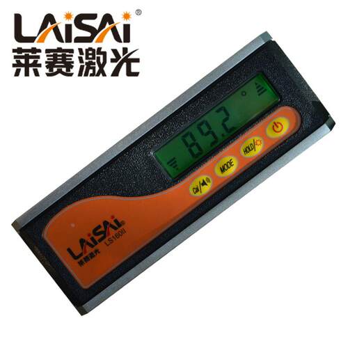 LAISAI莱赛激光数显水平尺LS160II高精度多功能坡度仪160款坡度尺