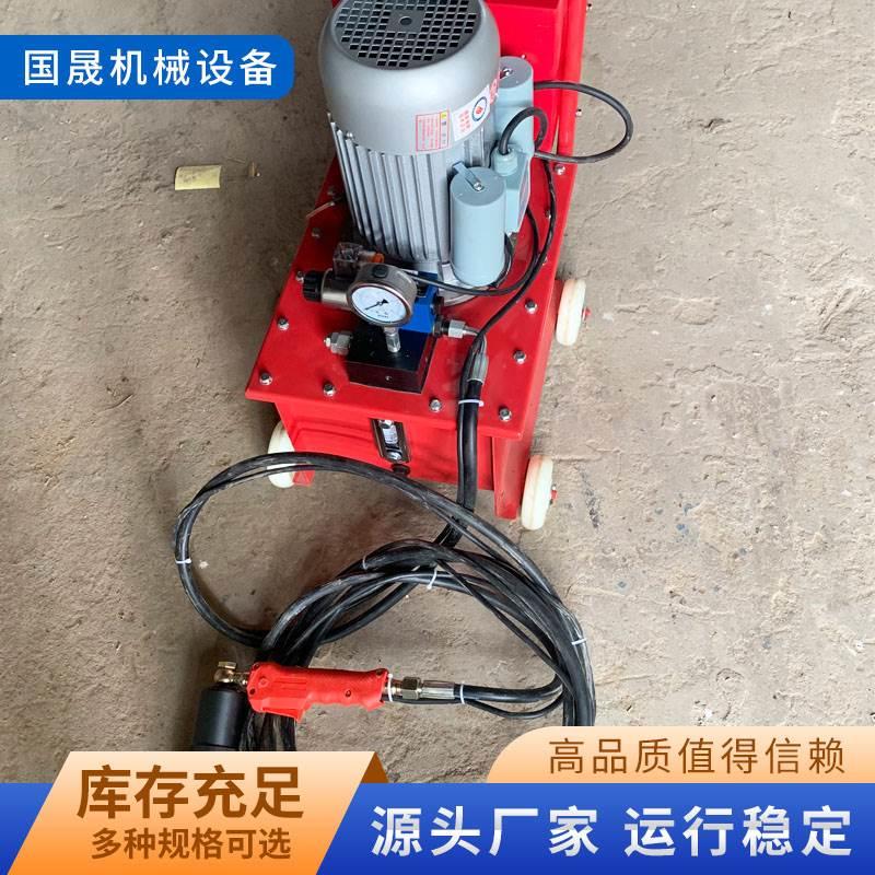 液压风管铆钉机电动法兰角钢铁皮通风手持式单双头铆接钳头打孔器