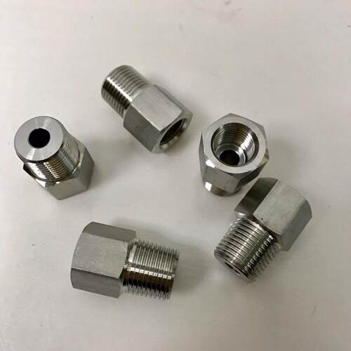 Z1/4-Z3/8 不锈钢内外丝转换接头 内螺纹Z1/4 外螺纹Z3/8 材质304
