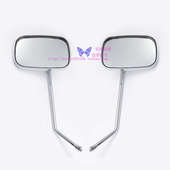 摩托车三轮车后视镜电动车改装 反光镜踏板车大三轮车倒后镜凸镜