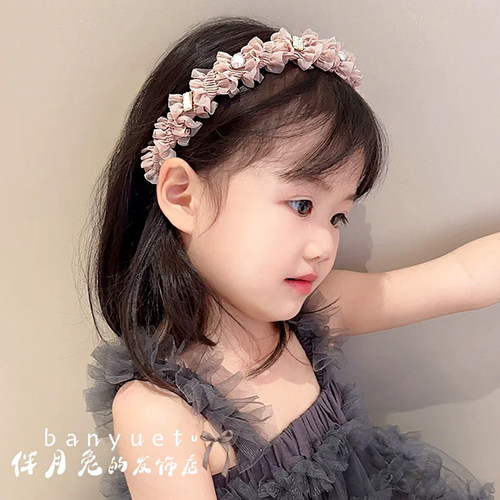 超仙女童公主头箍发饰褶皱款头箍