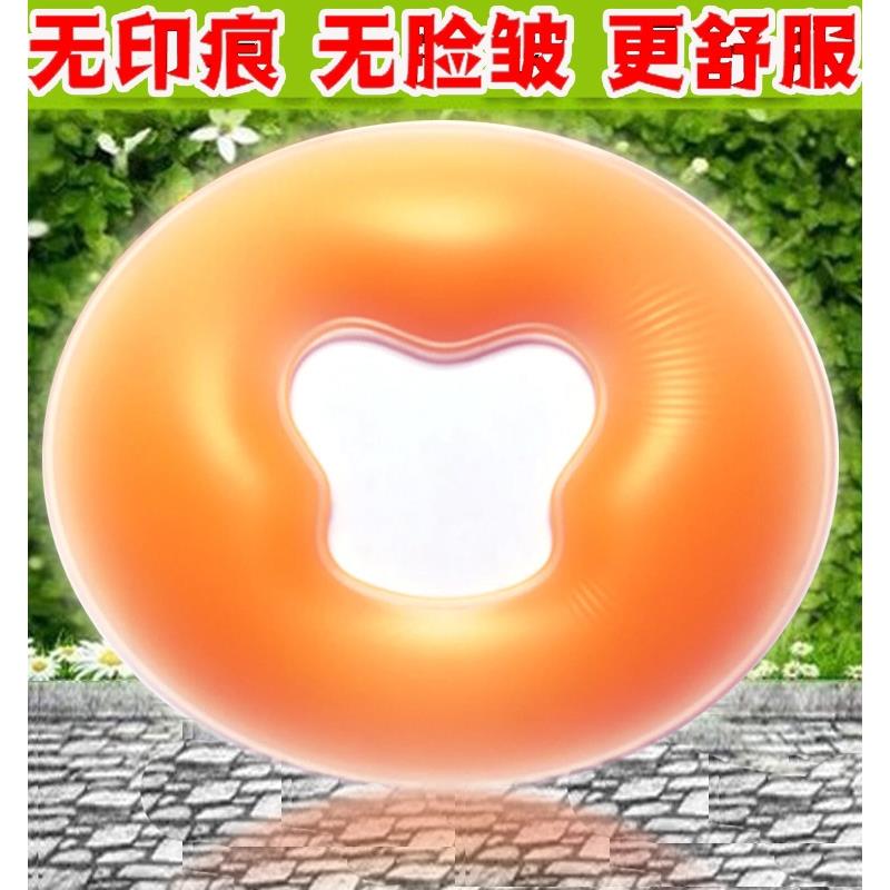 美容院硅胶趴枕美容U型垫脸枕头趴脸垫按摩床spa无痕防滑按摩俯枕