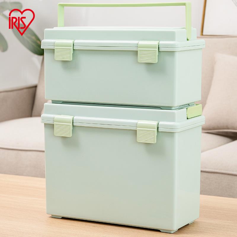 爱丽思家用药品收纳箱医药箱多层收纳箱