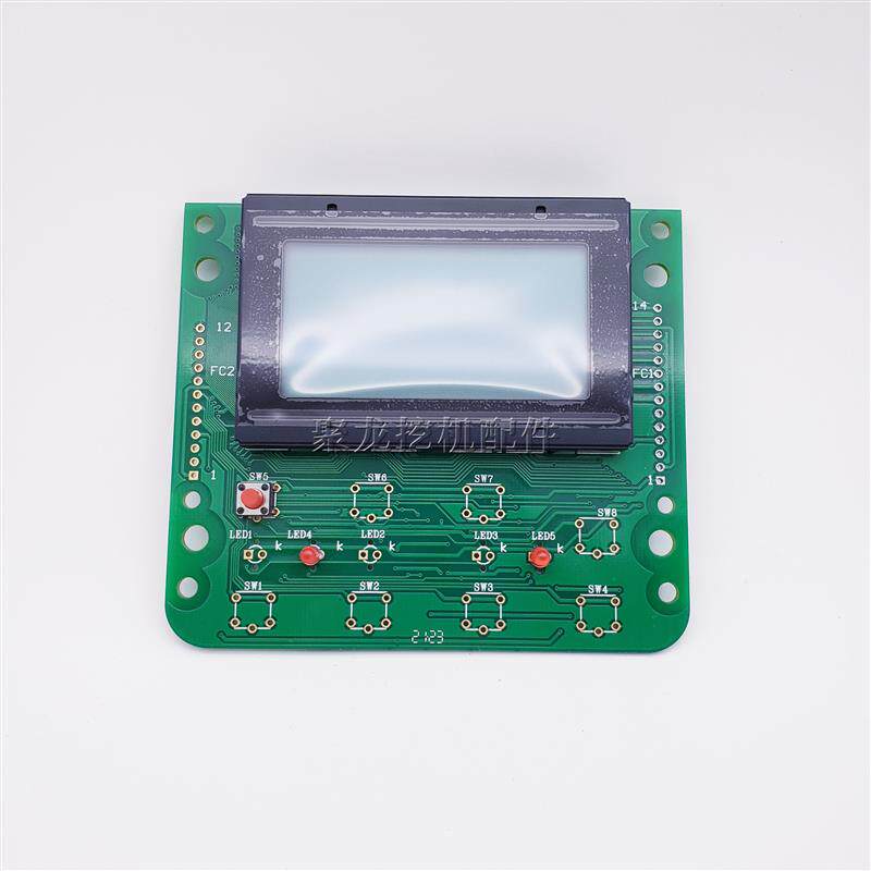 现货挖机配件适用120 r200 210 230 250-6E 仪表显示屏液晶片C