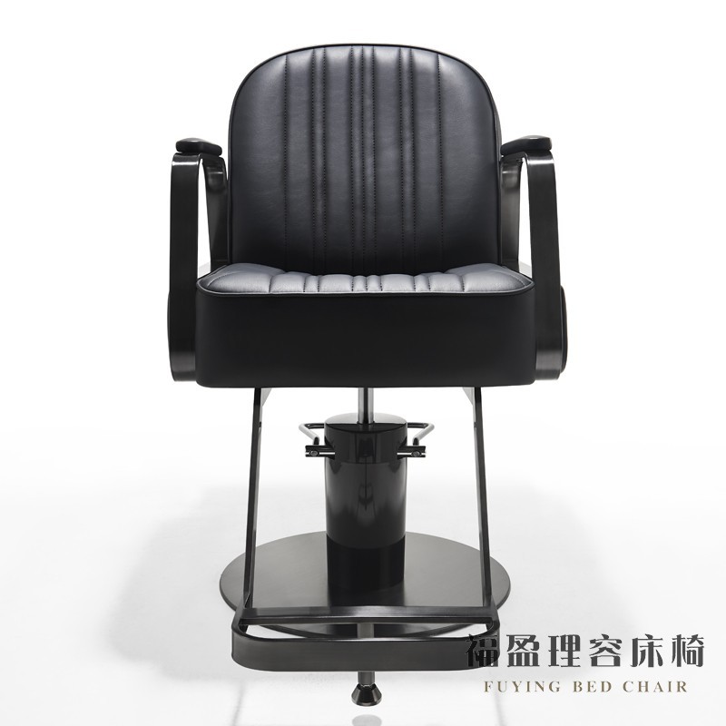 速发款新理发店椅子发廊美发店座椅剪发椅升降放可倒美发凳子