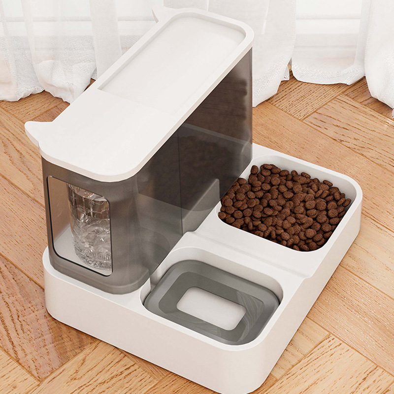猫咪自动喂食器饮水机大容量猫碗