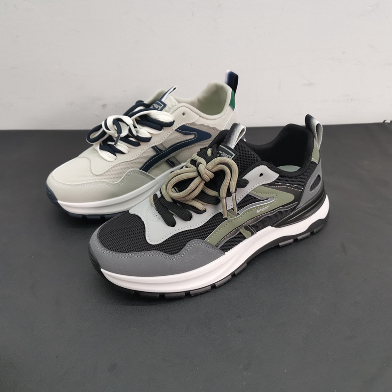 撤柜处理折扣外贸男鞋2024春新款时尚运动休闲透气百搭舒适男单鞋