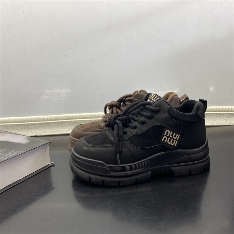 撤柜处理折扣外贸女鞋2025冬新款保暖休闲百搭舒适韩版运动女棉鞋