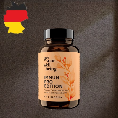 德国代购【满300包邮】 Biogena增强抵抗力复合维生素胶囊60粒18g