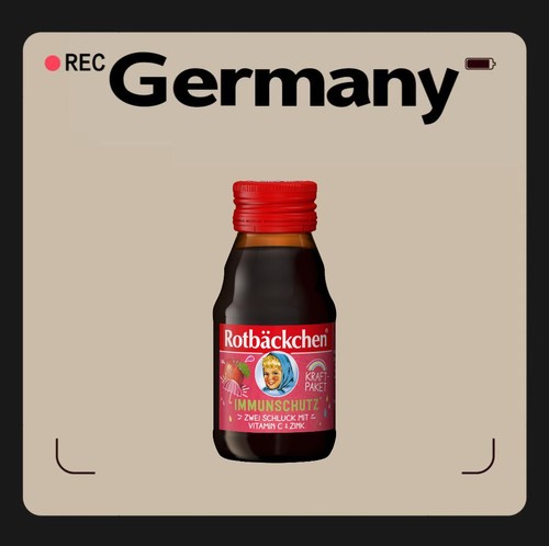 德国代购【满300包邮】Rotbackchen能量免疫力维生素60ml