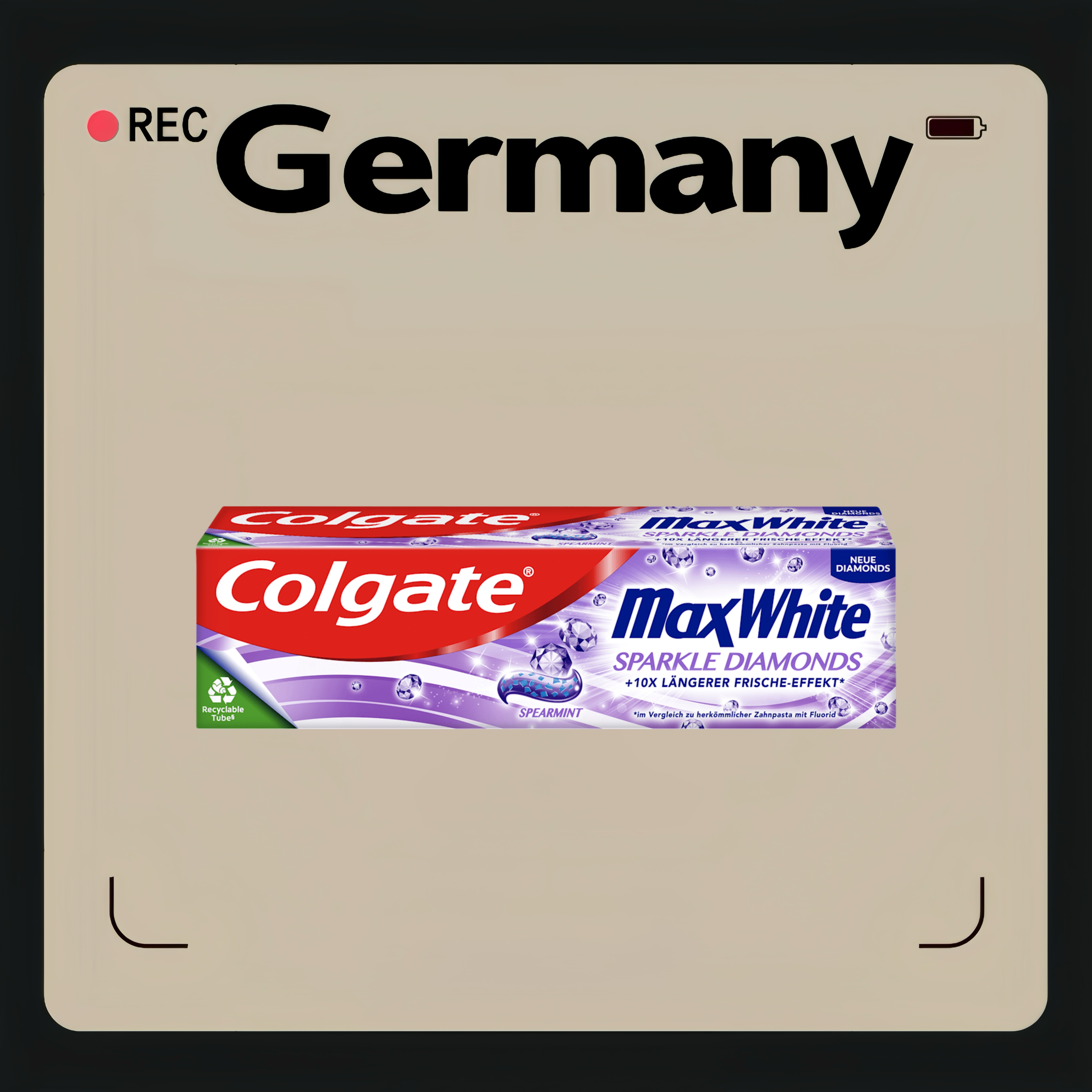 德国代购【全场满300包邮】Colgate钻石美白牙膏75ml