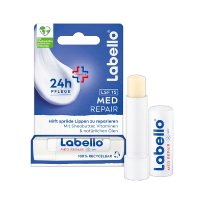 德国代购【全场满300包邮】Labello修护干裂脱皮护唇膏4.8g