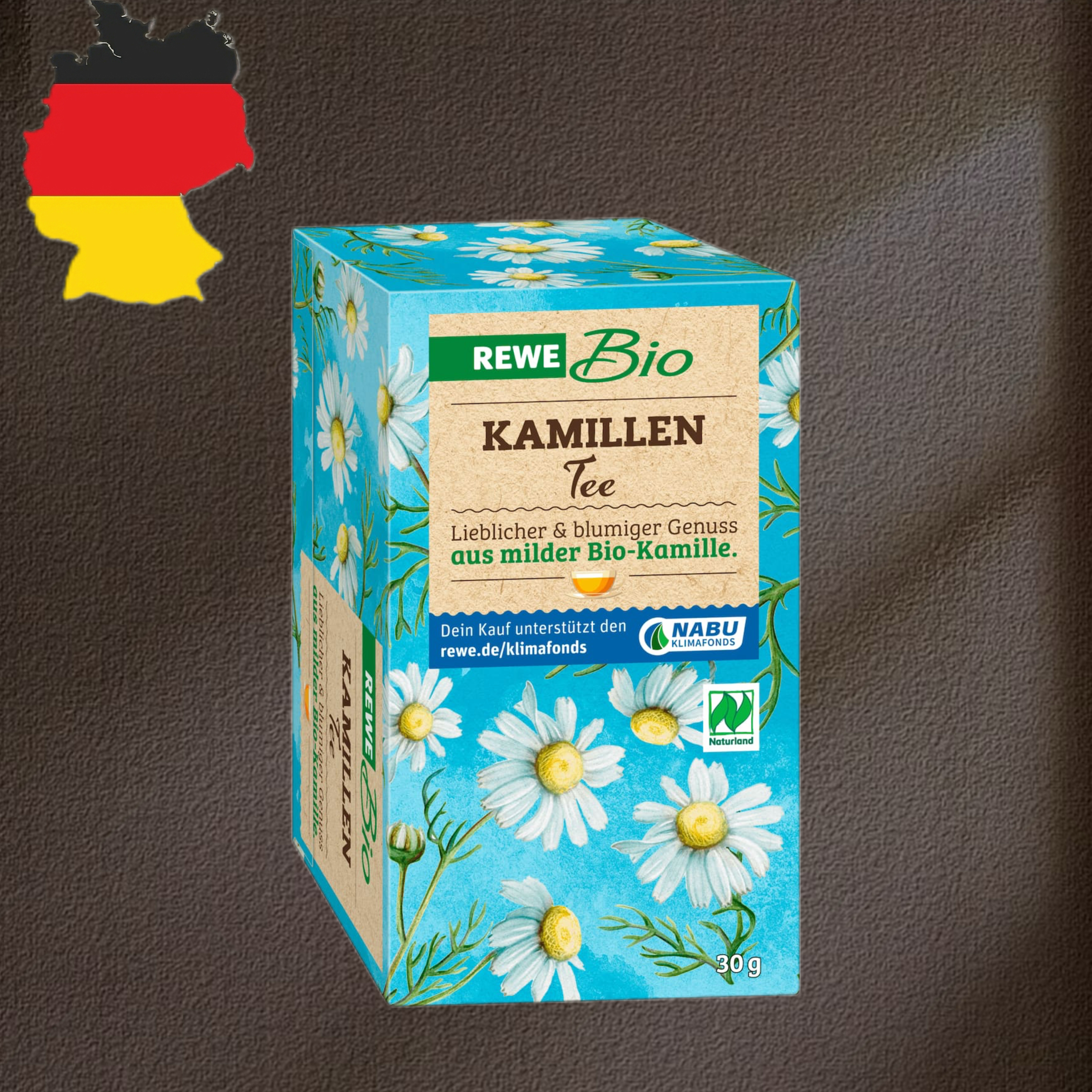 德国代购【全场满300包邮】REWE有机洋甘菊茶30g