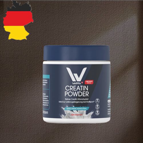 德国代购【全场满300包邮】Wellmix一水肌酸250g