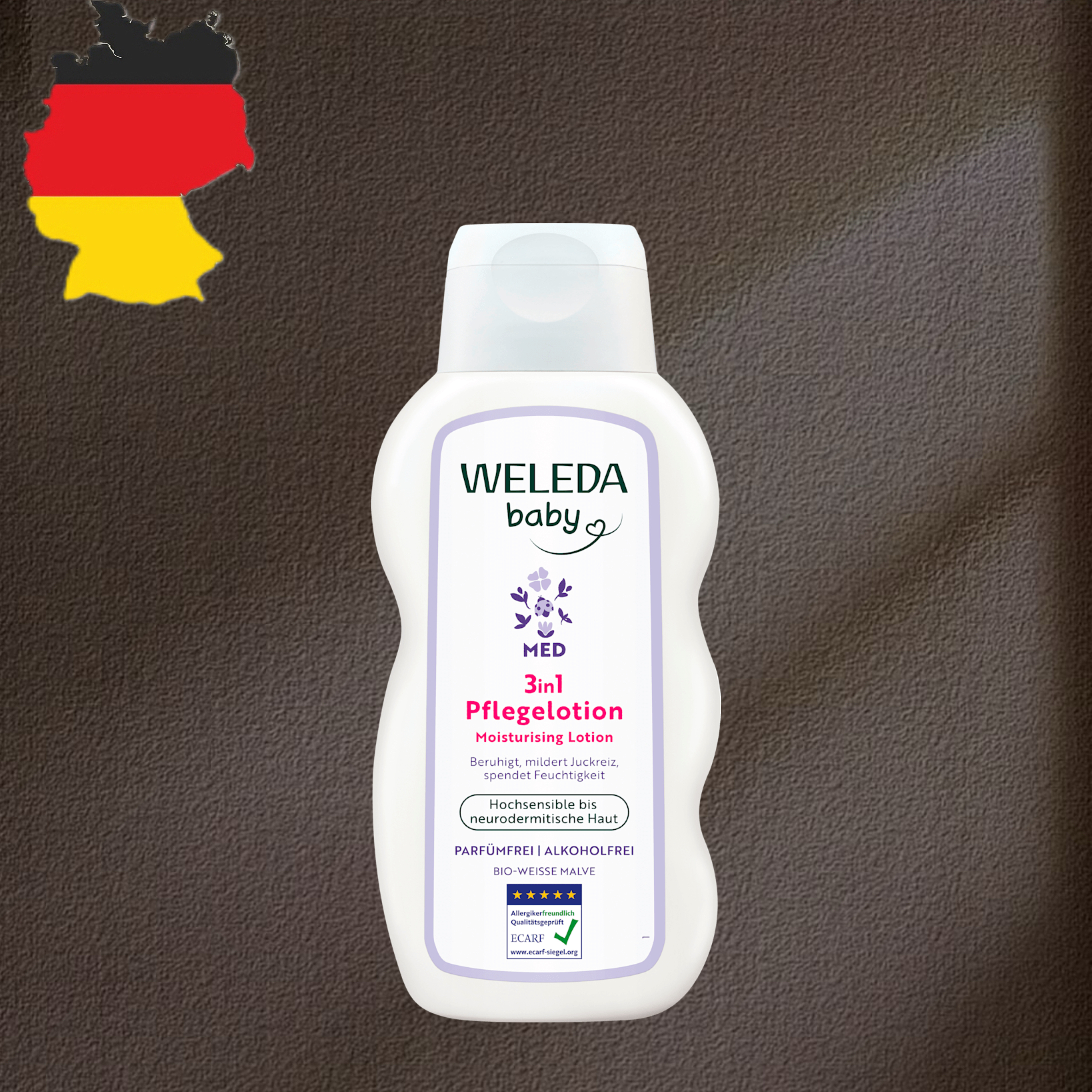 德国代购【全场满300包邮】WELEDA宝宝三合一护理乳200ml