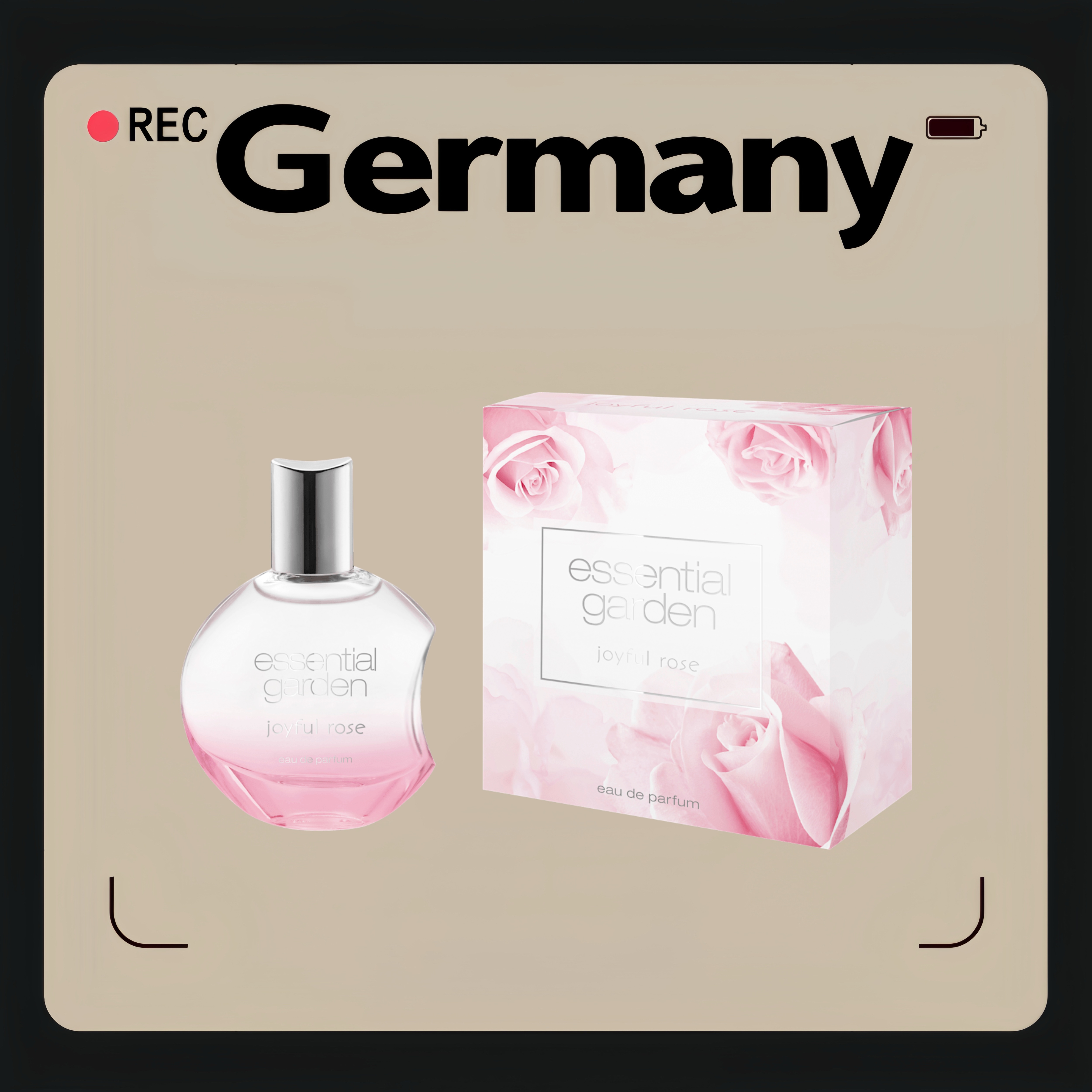 德国代购全场满300包邮essential garden欢乐蔷薇EDP女士香水30ml