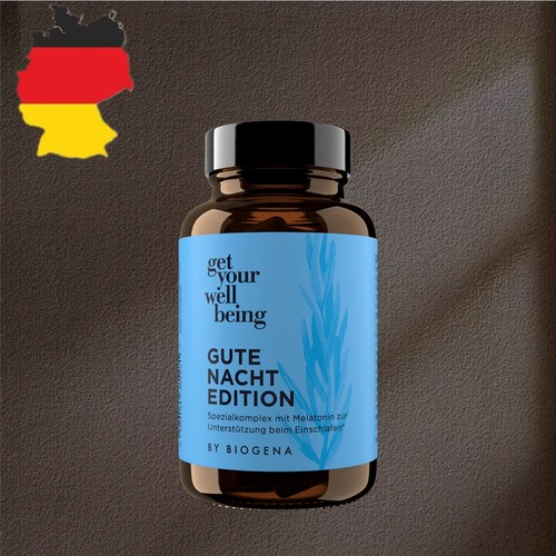 德国代购【满300包邮】 Biogena无麸质睡眠复合维生素胶囊60粒41g
