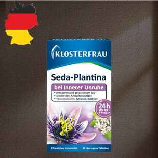 德国代购【全场满300包邮】Klosterfrau放松平静植物胶囊30片