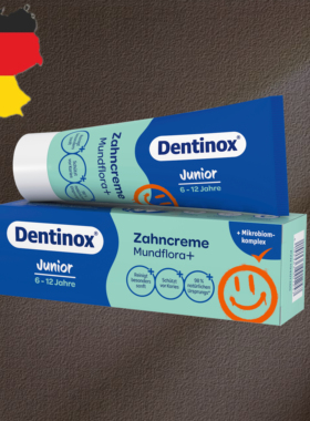 德国代购【全场满300包邮】Dentinox6-12儿童牙膏75ml