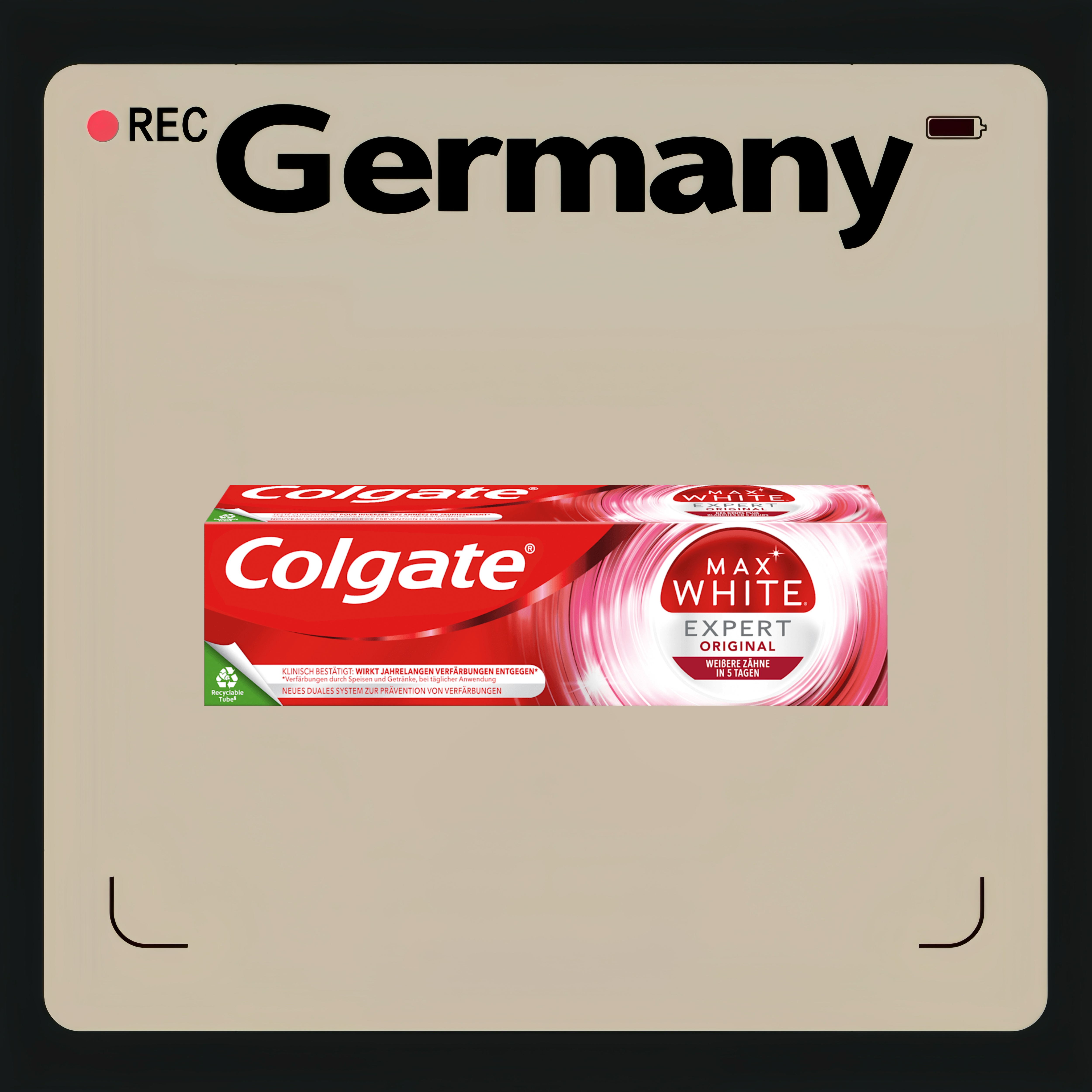 德国代购【全场满300包邮】Colgate专业美白牙膏75ml