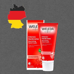 德国代购【全场满300包邮】weleda维雷德红石榴护手霜50ml