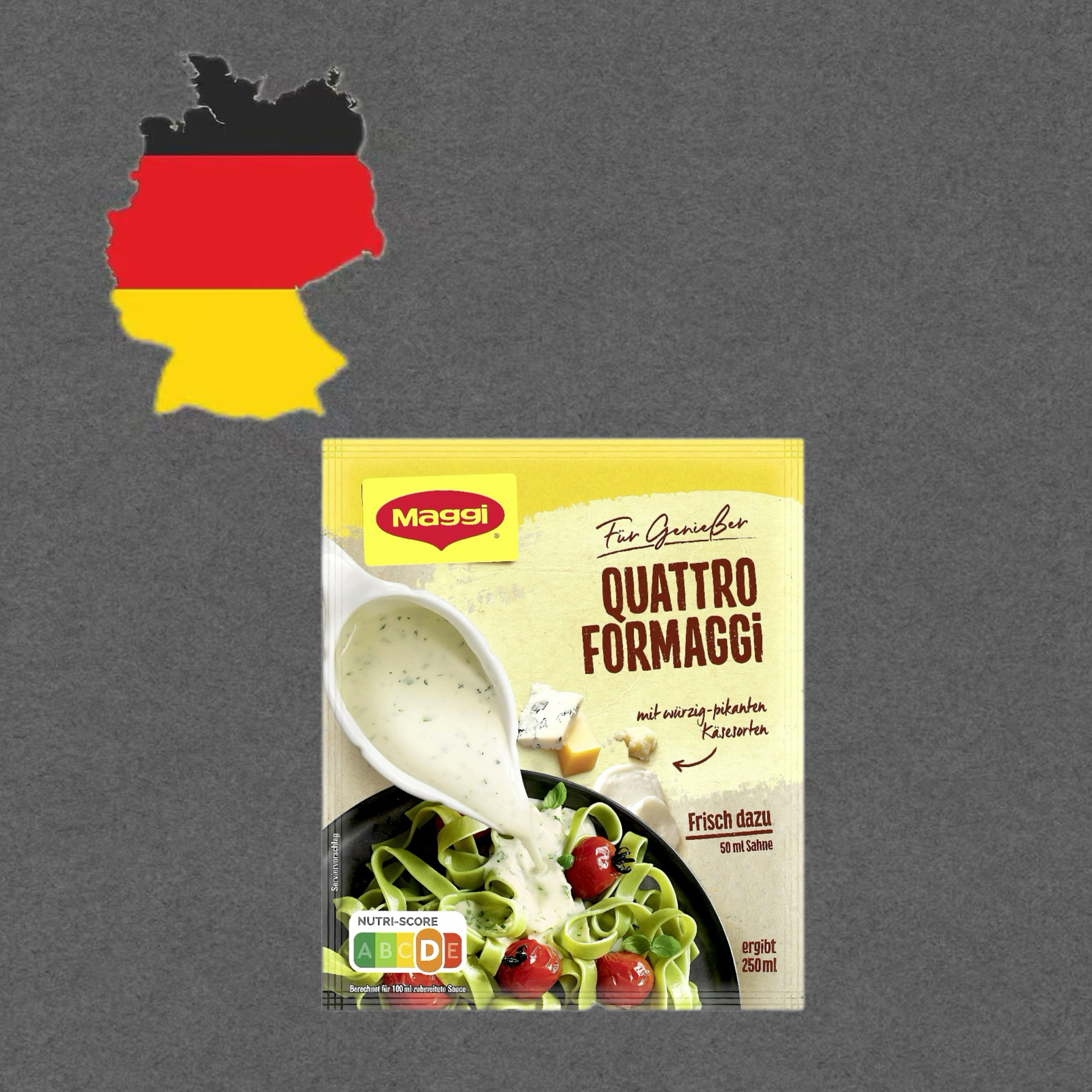 德国代购《全场满300包邮》Maggi四重奶酪酱料理包46g