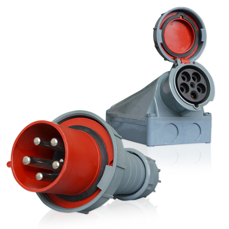 工业插头插座防水航空插头连接器五四芯三芯4芯3芯5芯电源对接头