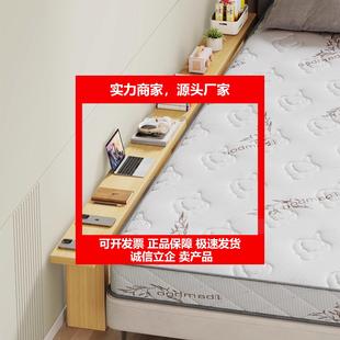 新款10cm夹缝柜牀边置物架缝隙填充板卧室牀边窄桌实木加宽长条凳