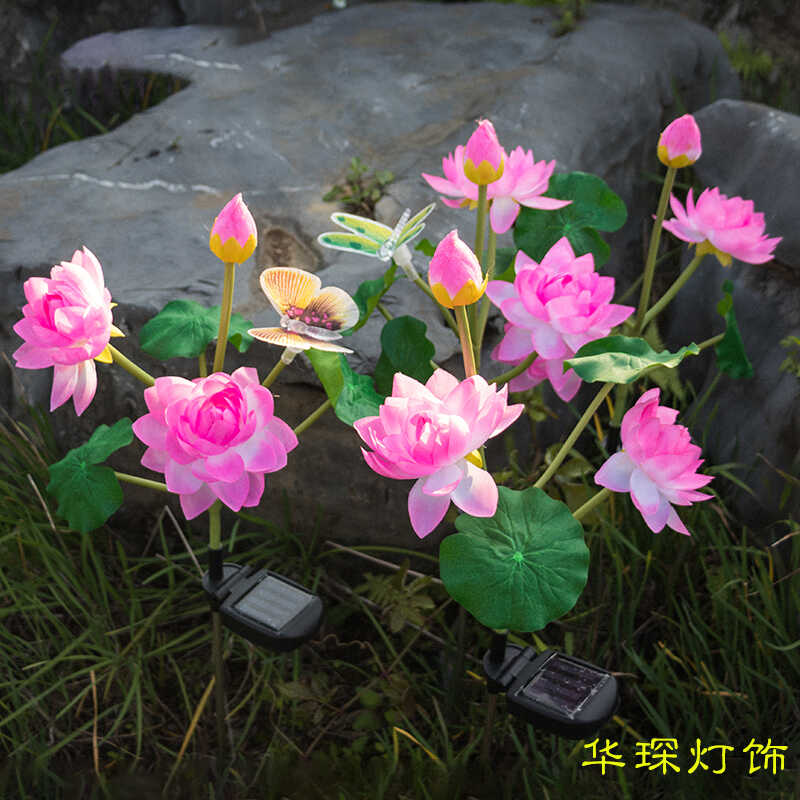 庭院花园装饰户外防水萤火虫夜灯