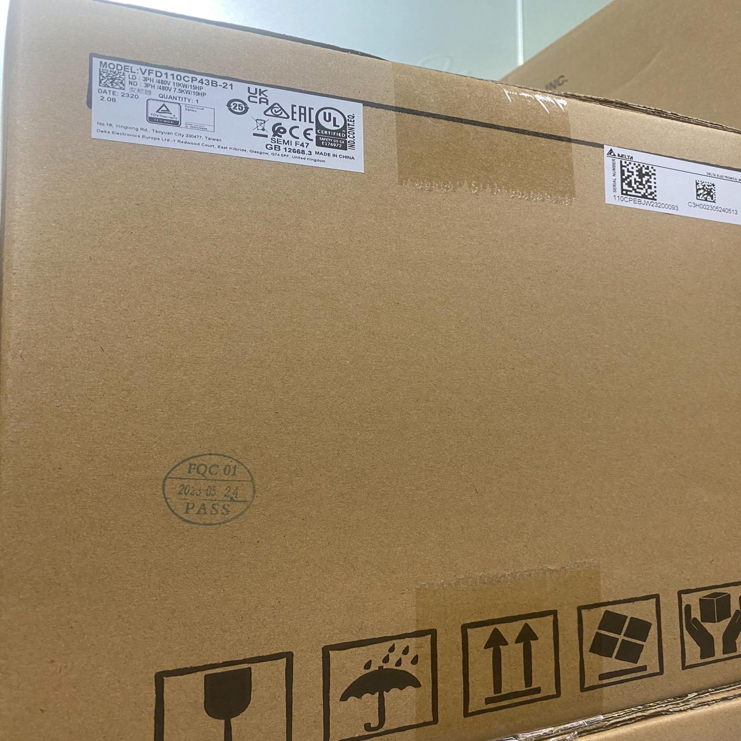 （议价）原装台达变频器VFD110CP43B-21 11KW