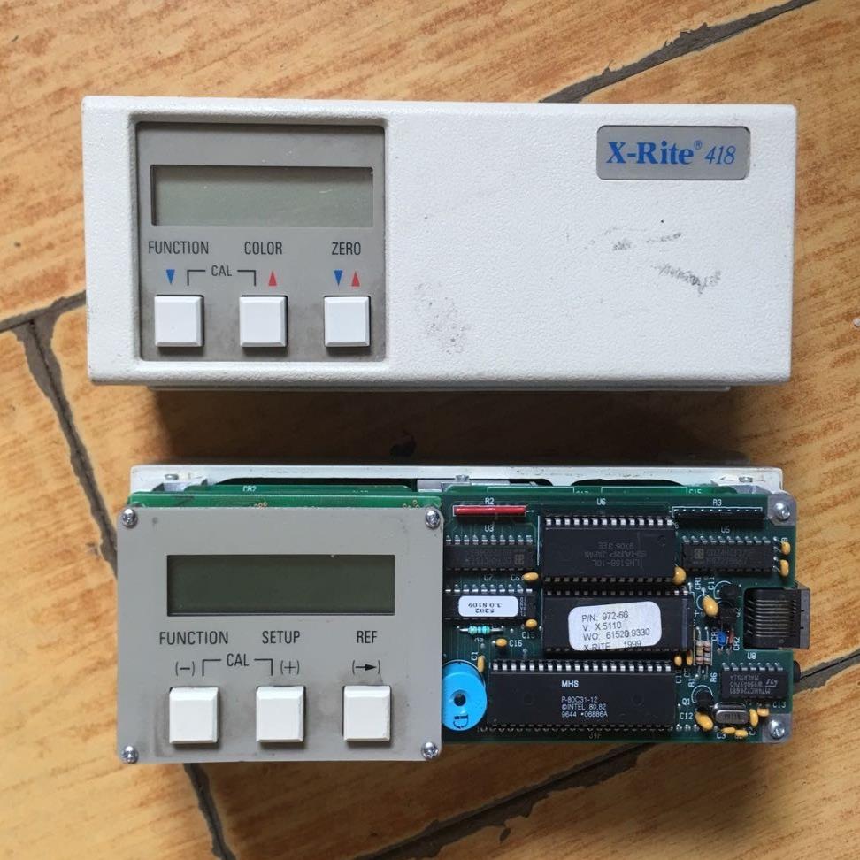 爱色丽418彩色反射密度仪色差仪XRITE-418测量相纸密度