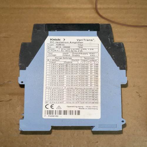 (议价)P42001D3 Knick DC-Isolation Am