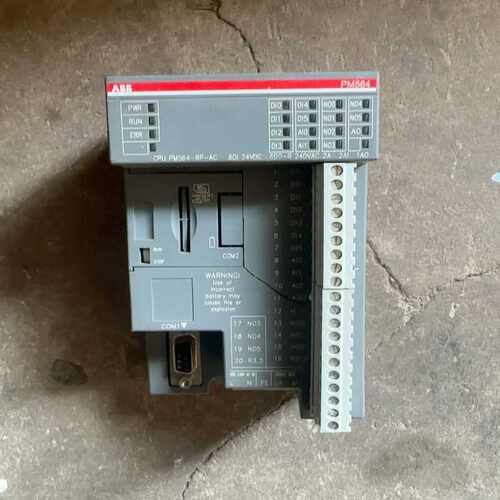 议~ABB PLC  PM564功能，实物图，机器有裂痕，需