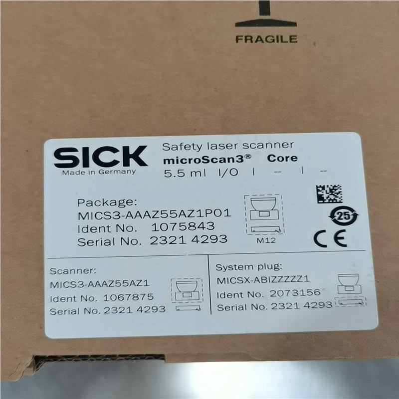SICK雷达MICS3-AAAZ55AZ1P01，10758（憨憨电子）