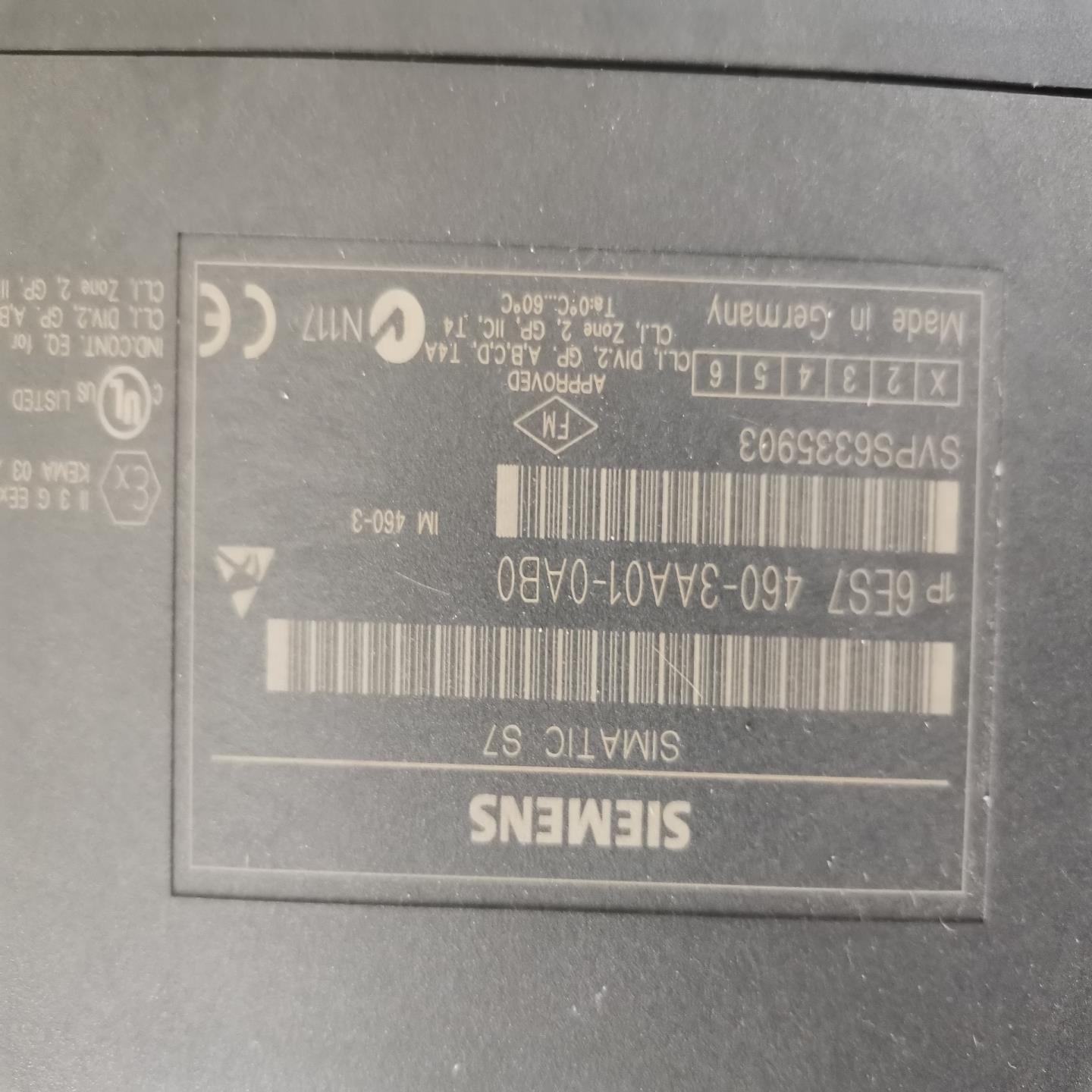 6ES7 460-3AA01-0AB0S7-400 I(崽崽配件）